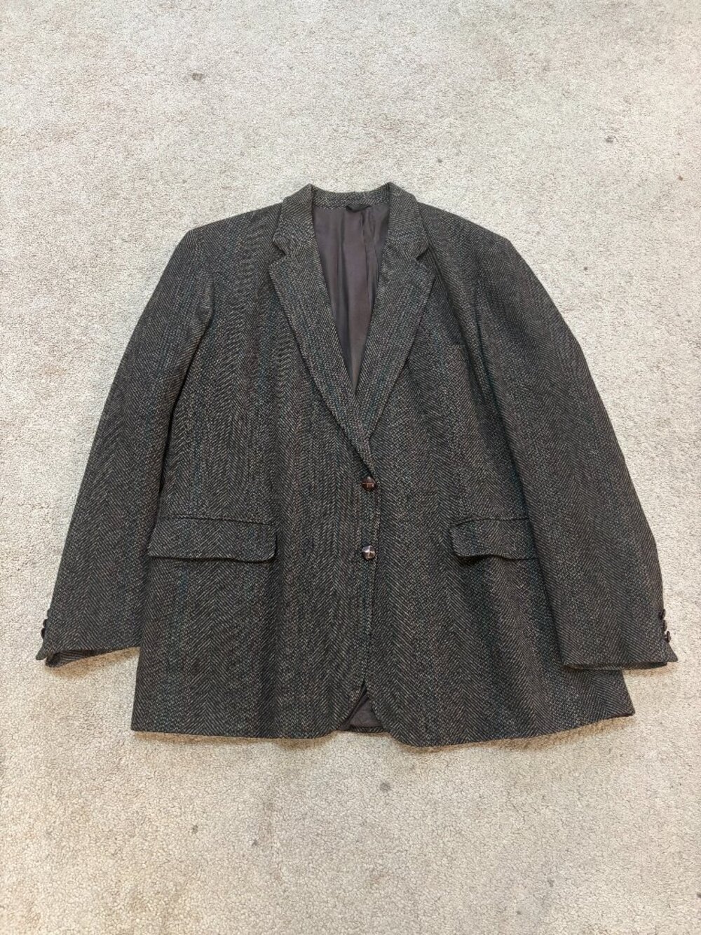 SCABAL Blazer (48L, Brown, Wool)